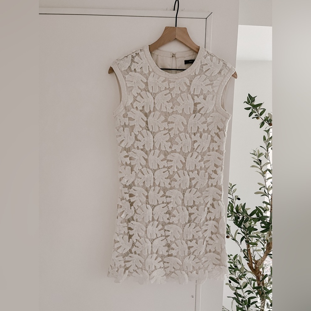 BCBG sequin embellished dress